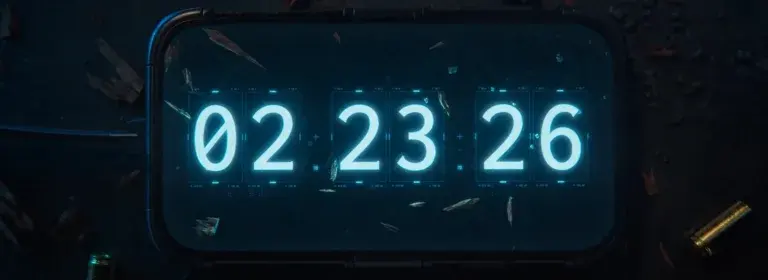 Device with a timer in an official Rainbow Six Mobile scene