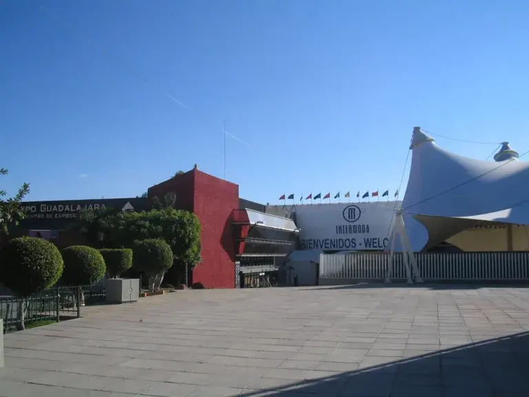 Exterior entrance to the Expo Guadalajara venue