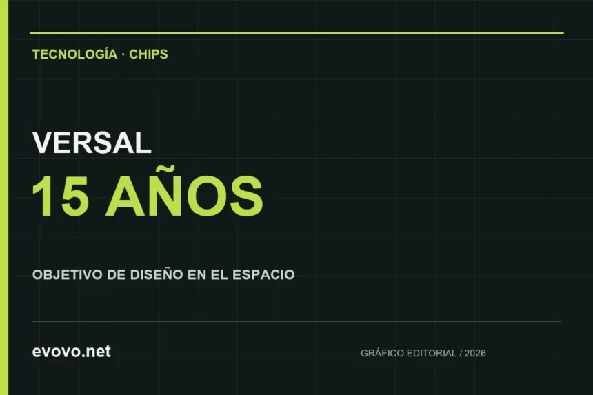 Gráfico editorial: VERSAL, 15 AÑOS. OBJETIVO DE DISEÑO EN EL ESPACIO.