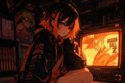 Ilustración editorial de anime; no corresponde a una fotografía del evento