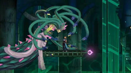 Enfrentamiento con Medusa en Castlevania: Belmont’s Curse