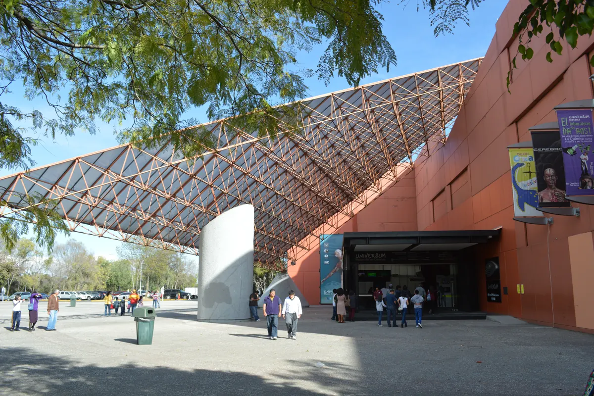 Entrada principal del museo Universum de la UNAM