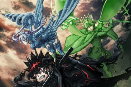Asta, Noelle, and Yuno in the official visual for Black Clover season two