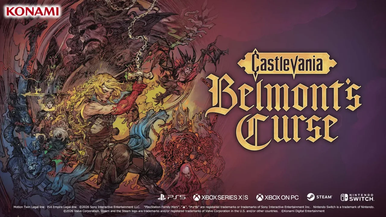 Arte de personajes de Castlevania Belmont’s Curse