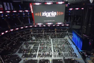 Interior de la Arena Ciudad de México durante un evento