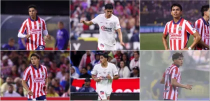 Guadalajara academy players in photos released by the club