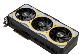 Tarjeta gráfica Palit GeForce RTX 5090 GameRock con tres ventiladores