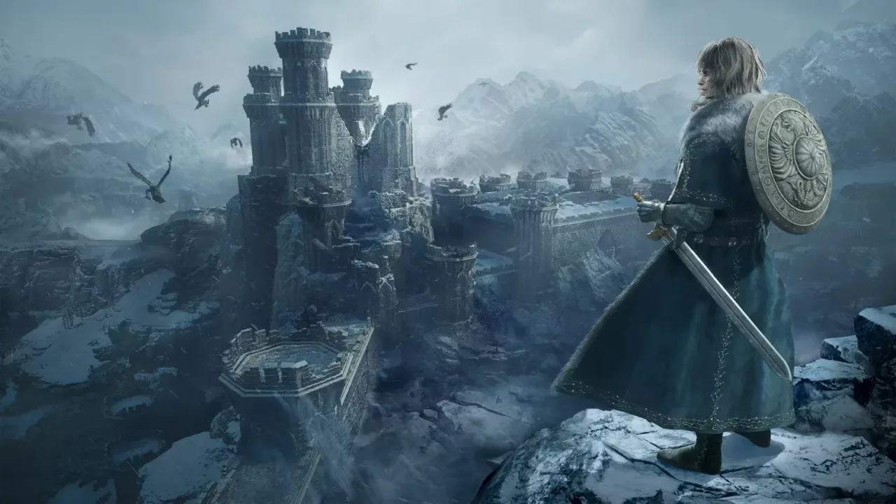 Imagen oficial de la región nevada de Dragon’s Dogma 2: Dark Arisen