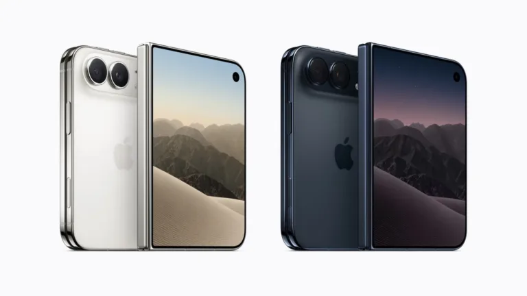 iPhone Duo en sus colores de lanzamiento, imagen oficial de Apple