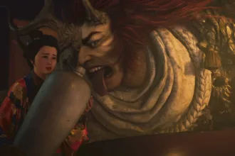 Personajes de Onimusha Way of the Sword en una escena del material oficial de Capcom