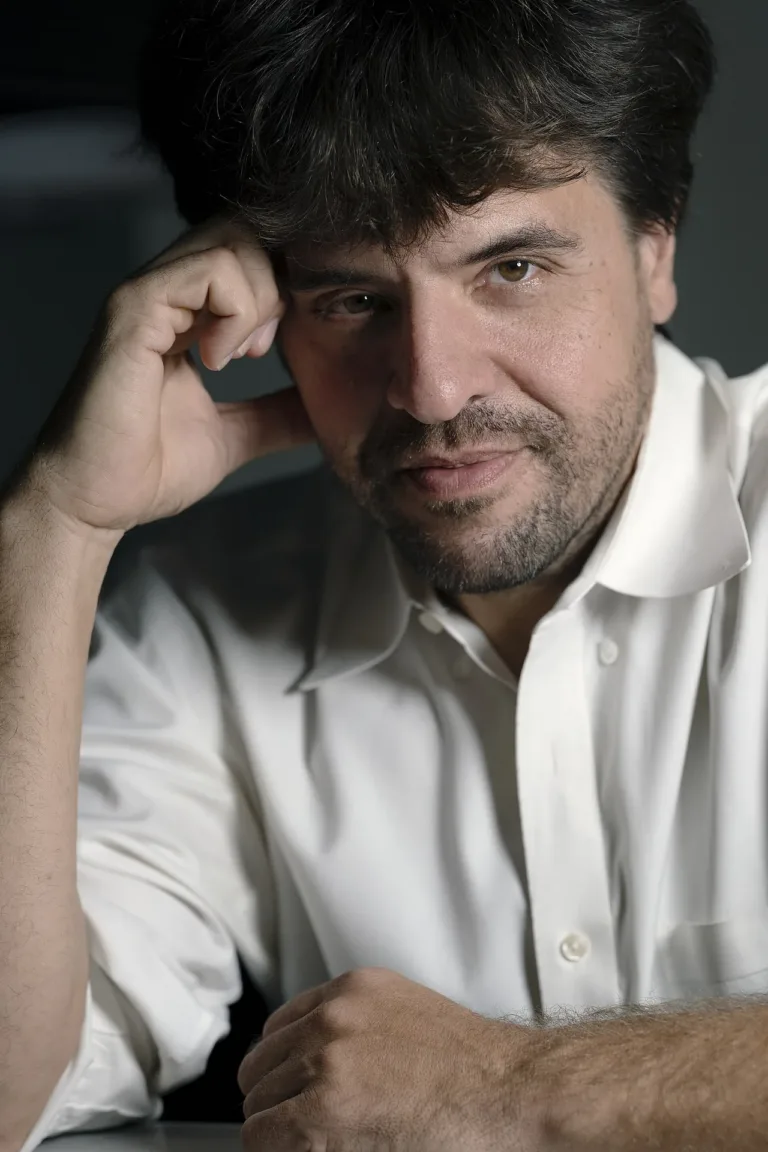 Portrait of optogenetics researcher Karl Deisseroth