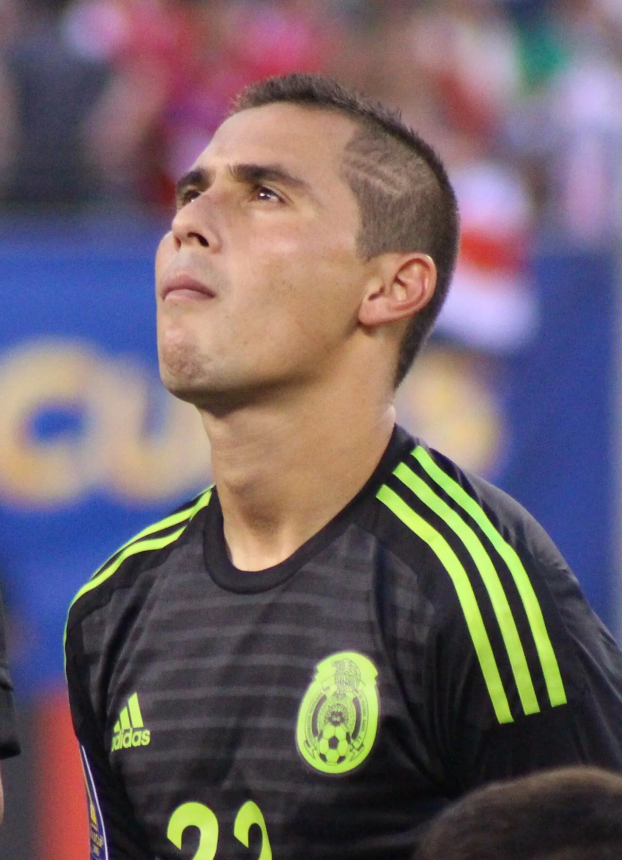 File photo of Paul Aguilar, pictured wearing the Mexico national team jersey, on 19 July 2015.