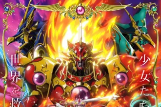 Characters and creatures from the Magic Knight Rayearth promotional art