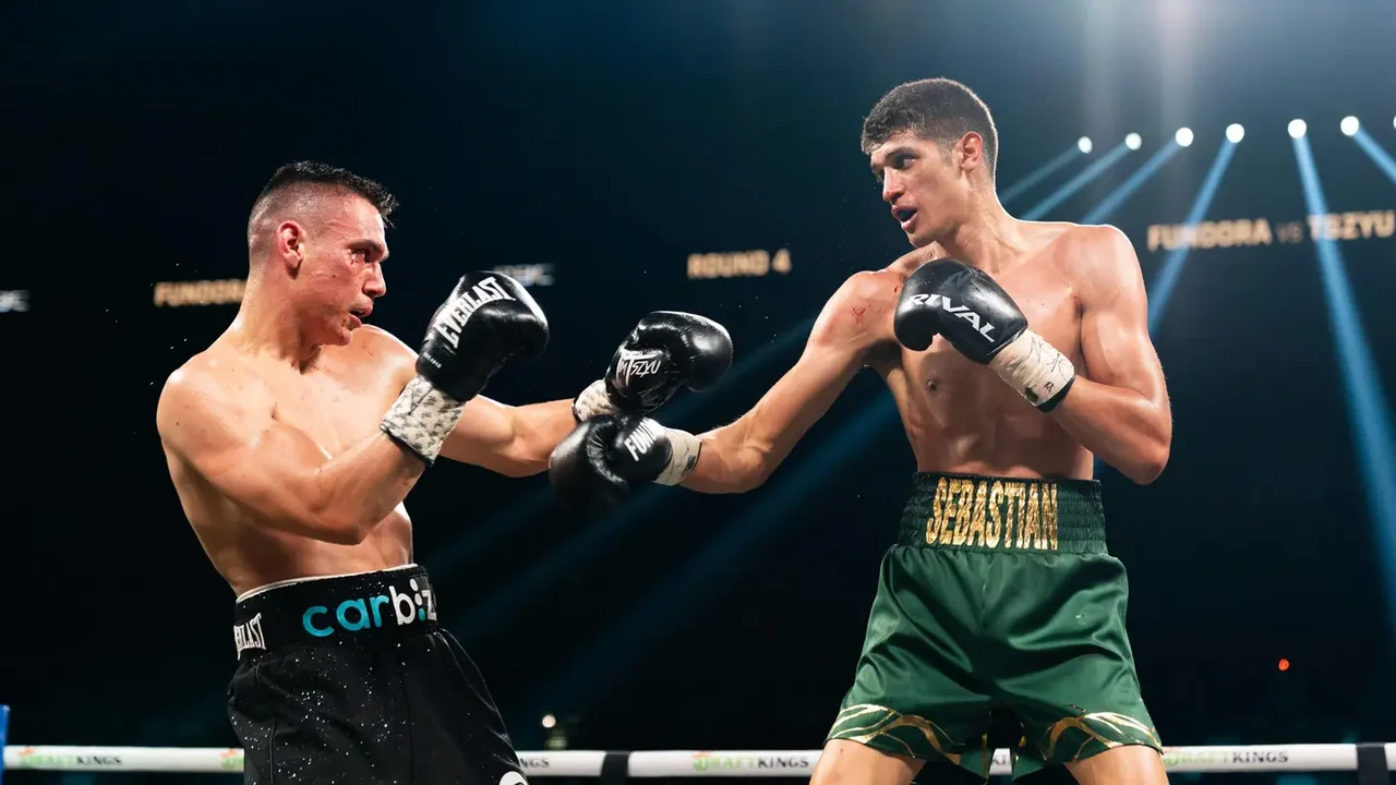 Sebastian Fundora during an earlier fight