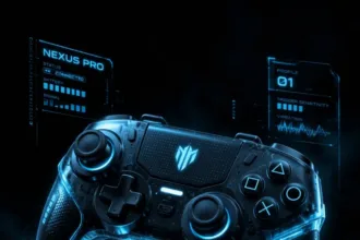 Ilustración editorial de videojuegos; no corresponde a una fotografía del evento