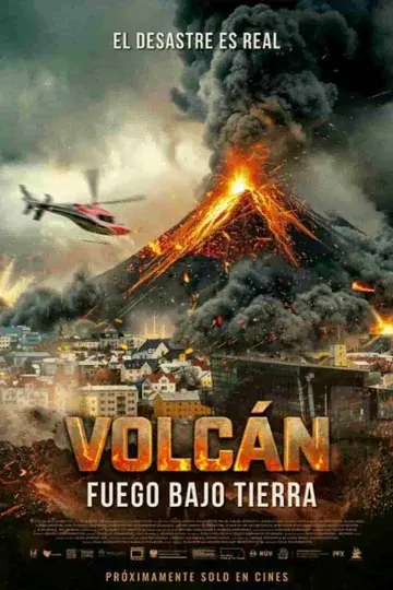 Póster de Volcán: Fuego Bajo Tierra