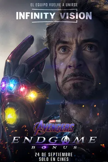 Póster de Avengers Endgame: Bonus