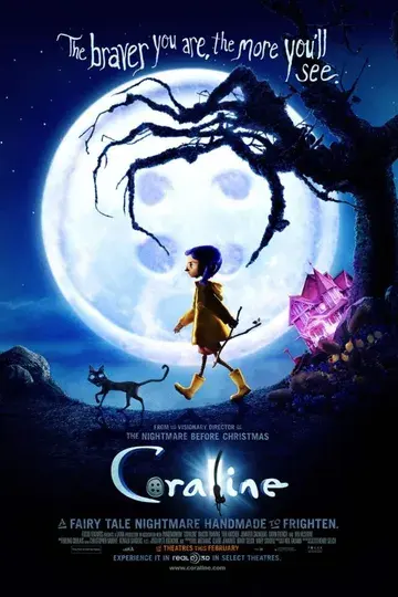 Póster de Coraline y la Puerta Secreta (Re-estreno 2026)