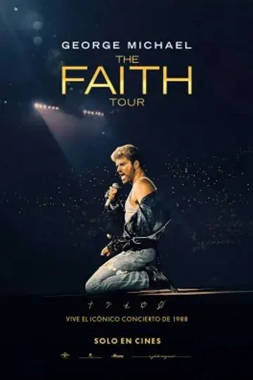 Póster de George Michael: The Faith Tour