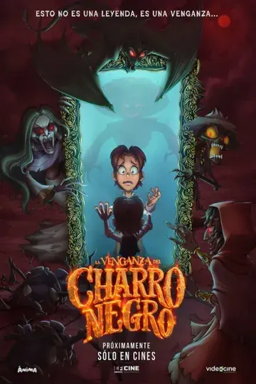 Póster de La venganza del charro negro