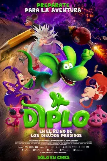 Póster de Diplo en el Reino de los Dibujos Perdidos