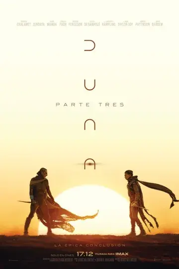 Póster de Duna: Parte Tres