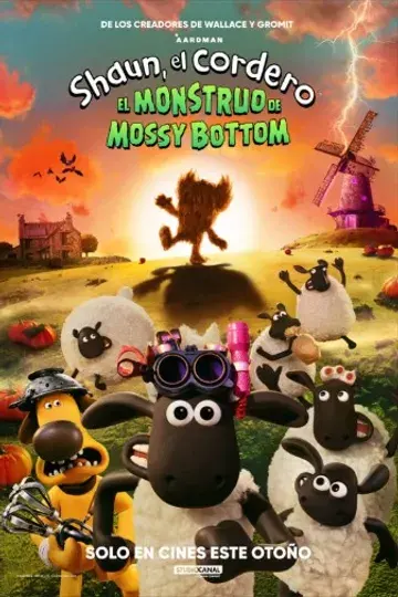 Póster de Shaun, el Cordero: El Monstruo de Mossy Bottom